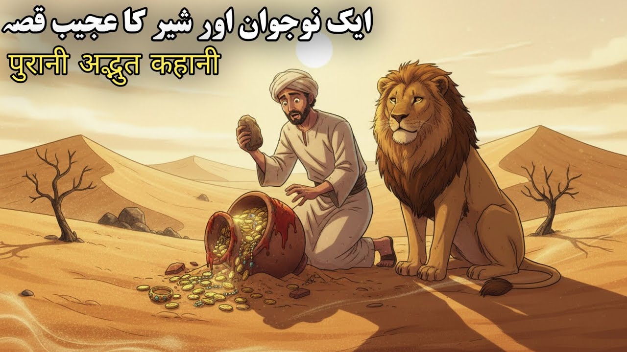 Ek Ghareeb Shaks Aur Sher Ka Ajeeb Qissa||Hindi Urdu Moral Story||Story Power OO 