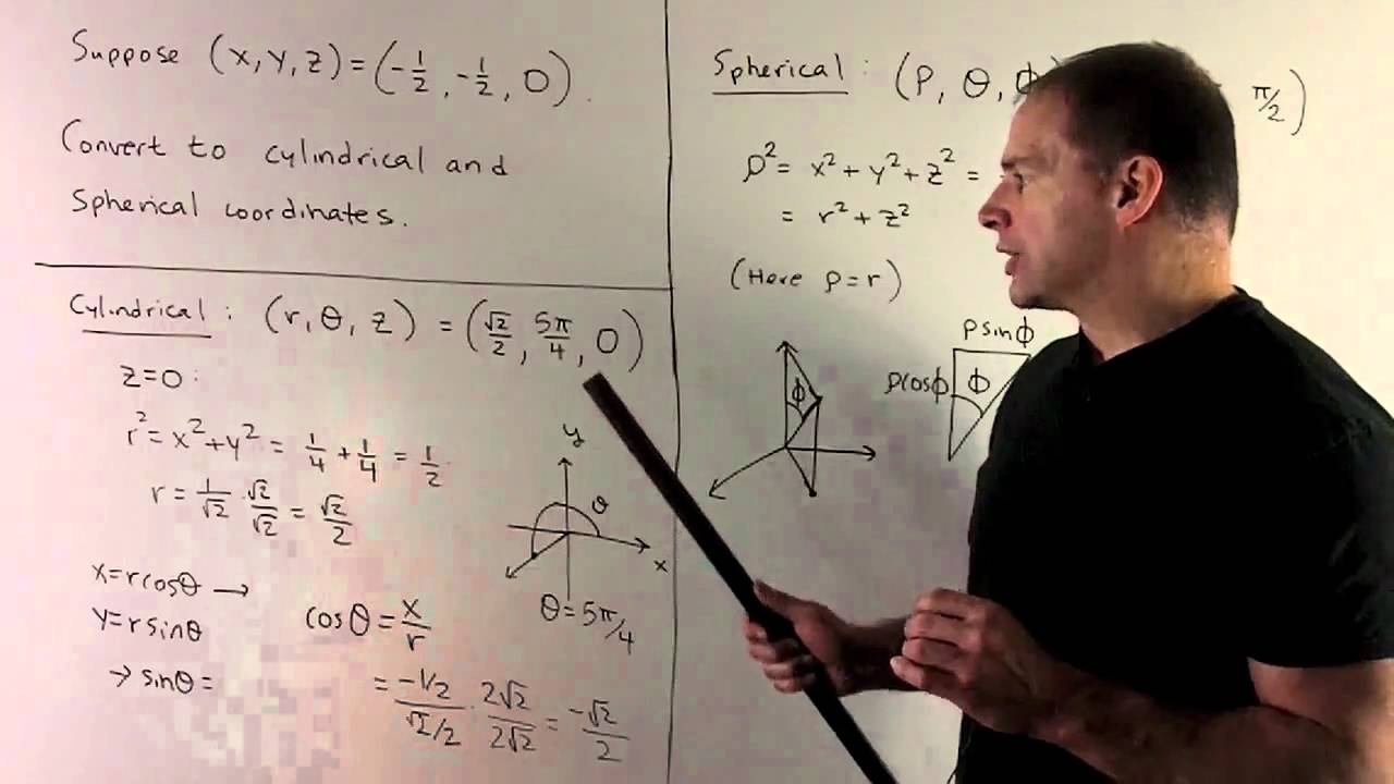 14 7 Triple Integration With Cylindrical And Spherical Coordinates Chapter 14 Multiple Integration Part Calculus Iii