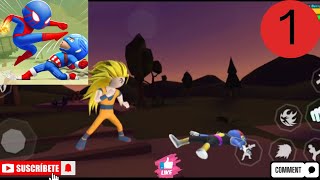 Stick Fighters Karate Heroes gameplay || part 1 || @TroublemakerGamingYt screenshot 1