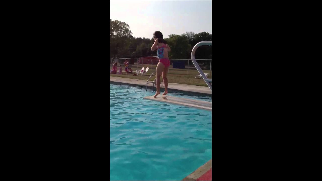 Diving board at Waldo pool YouTube