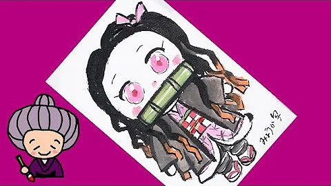基本 竈門禰 豆子の書き方 ゆっくり描いてみた 鬼滅の刃 How To Draw Nezuka Demon Slayer Mp3