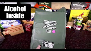 The Most Expensive MRE *ITALIAN Ration Module F*