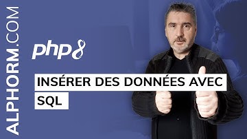 Formation PHP 8 : Comment insérer des données avec SQL - Vidéo Tuto