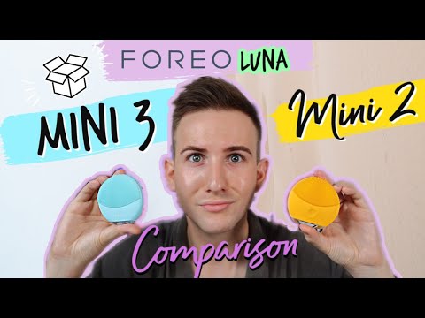 FOREO LUNA Mini 2 Vs LUNA Mini 3 Comparison + Review and Experience (CC/Subtitled 5+Languages)