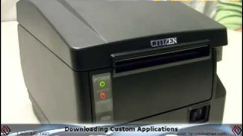 Coupon Printer - Citizen CT-S651- May in hoa don - in than (waxresin)- www.tvintec.com.vn
