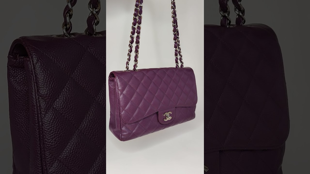 lavender chanel purse