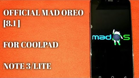 OFFICIAL MAD OREO [ 8.1 ] FOR COOLPAD NOTE 3/ LITE
