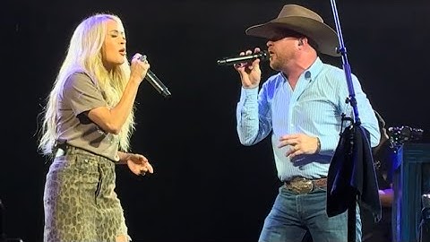 Cody Johnson Surprises Audience with Carrie Underwood for “I’m Gonna Love You”