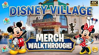 Disney Village Walk + MERCH at Disneyland Paris!