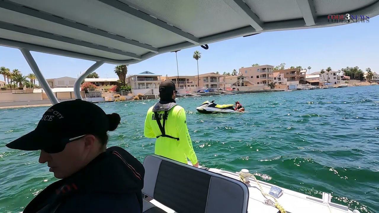 Bullhead City AZ Police Boat Ride Along