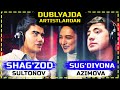 JURNALIST SERIALI AKTYORLARI KINO VA MULTFILM DUBLYAJIDA (Sugdiyona Azimova, Shag'zod Sultonov)