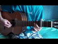 Free Fallin John Mayer version, SOLO acoustic guitar cover HD