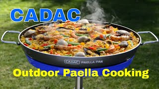 Gloed Verscheidenheid gezond verstand 🍲Cooking with Cadac Skottlebraai Using Cadac Paella Pan - YouTube
