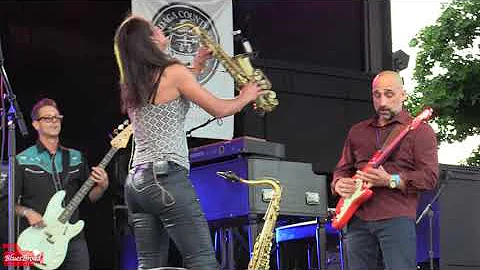 Vanessa Collier  I Can't Stand the Rain  NY State Blues Fest  Syracuse 6/18/22