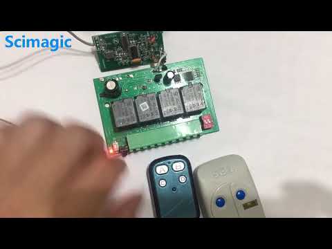 SMG 010SEA Programming Cmpatible SEA HEAD 2 Rolling Code Remote Control 433 92Mhz