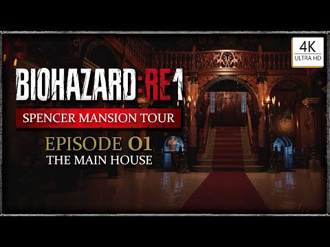 BIOHAZARD RE1  バイオハザード  // SPENCER MANSION TOUR // UNREAL ENGINE 5 // 4K TRAILER
