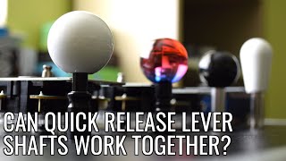 Arcade Stick Quick Release Shaft Compatibility The Link Series & Samducksas Qr Shafts Covered