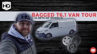 Our bagged T6.1 Van Tour & see all 14 sets of wheels! The inside may surprise you | Transporter HQ