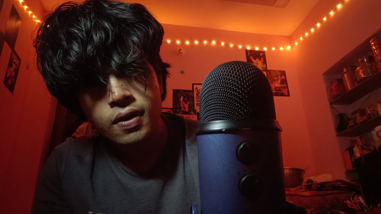 First ASMR Video | mouth sounds and whispering