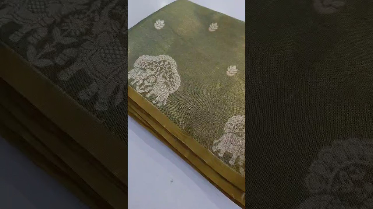 Premium Zari Tissue Silk Saree