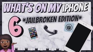 What&#39;s on my iPhone 6 (jailbroken)