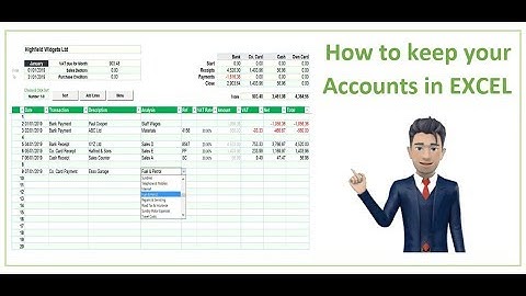How to keep your accounts in Excel [A guide for small businesses]