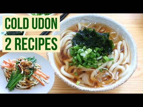 cold-udon-noodles:-2-summer-recipes.