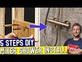 How to fit a mixer shower in 5 steps diy vitra aquaheat bliss