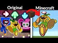 Fnf character test  gameplay vs minecraft note block  bunzo bunny  huggy wuggy  poppy playtime