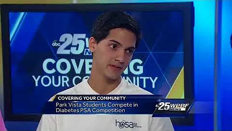 Local students compete to put out a positive message