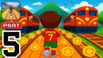 Kooply Run: Subway Craft - Gameplay Walkthrough Part 5 - Completing Hard Levels  (iOS, Android)