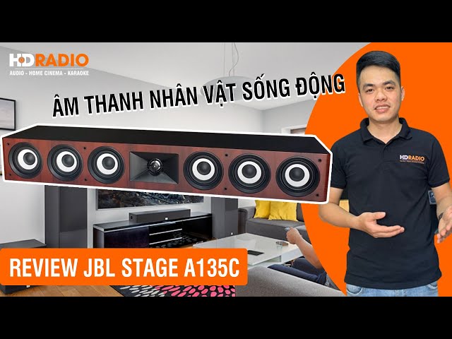 Review JBL Stage A135C - Loa Center Chính Hãng, Chất Âm Trung Thực, Sống Động!