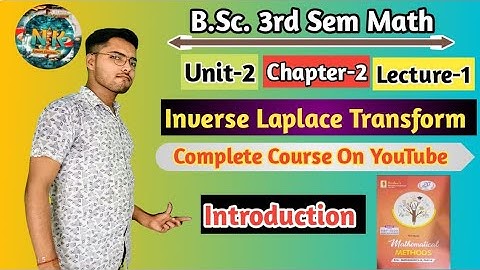 B.Sc. 3rd Sem Mathematical Methods Chapter-2 Lecture-1 #bsc#ccsu#ccsumath#NK Smart Classes