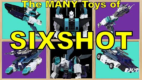 The MANY Toys of Six Shot - The Action Figure History of the Decepticon Ninja Consultant Phase Sixer