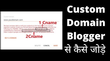 Custom Domain Setup on Blogger 2024: Complete Guide | How to Add Custom Domain to Blogger Godaddy