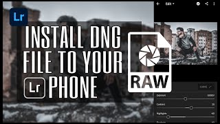 How to install DNG file to lightroom mobile | Import preset to lightroom mobile screenshot 5