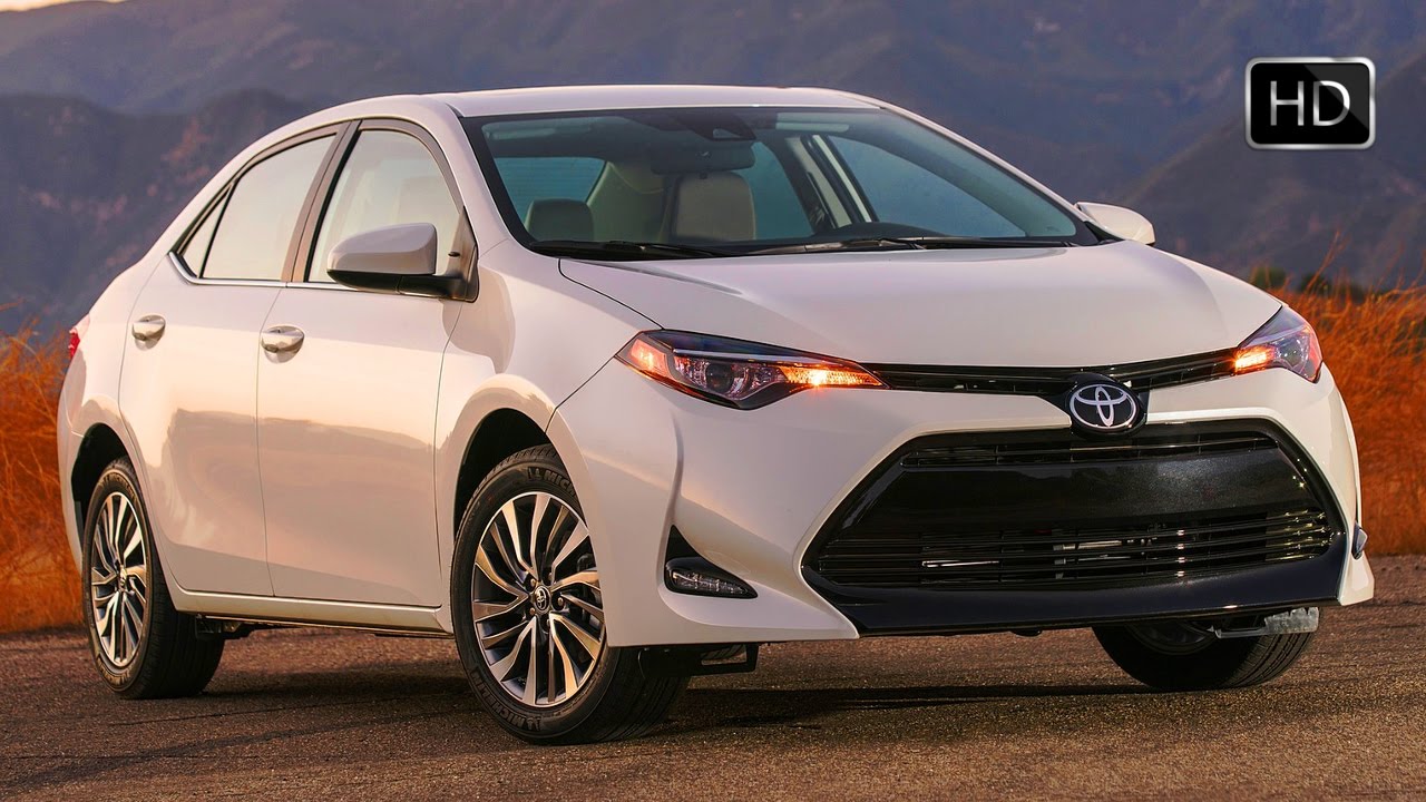 2017 Toyota Corolla Le Eco Sedan Exterior Interior Design Road Drive Hd