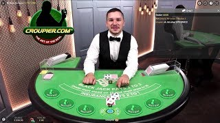 Online Blackjack Dealer Laughing At My Bad Luck Mr Green Live Casino(https://croupier.com/live-dealer-blackjack-terminator-mr-green-online-casino/ - After having previously lost £180 to Janis the Blackjack Terminator at Mr Green ..., 2016-08-20T11:01:33.000Z)