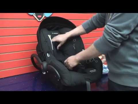 Maxi Cosi Mico Adjust Harness Height Youtube