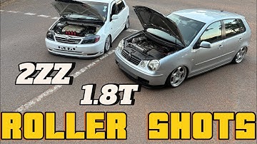 1.8T Polo and 2ZZ RSi RunX Rolling Shots!