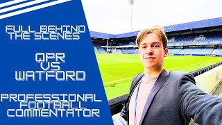 @QPR END @watfordfcofficial’s PLAYOFF CHANCES ⚽️🎙️ FOOTBALL COMMENTATOR BEHIND THE SCENES
