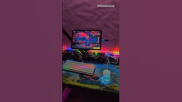 Pc❌mini mobile setup ✅Free Fire Gaming Keyboard|⌨️🖱📱Mix Pro Geek Gamer #freefire #mixpro #geekgamer