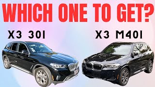 Finally Answered! Which DRIVES BETTER: 2024 BMW X3 30i or BMW X3 M40i