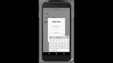 To Do List Android Application