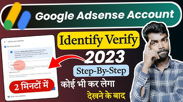 Admob identity verification kaise kare 2023 | How to verify your identity in adsense account 2023 |