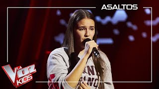 Manuela de la Fuente canta 'I will always love you' | Asaltos | La Voz Kids Antena 3 2023