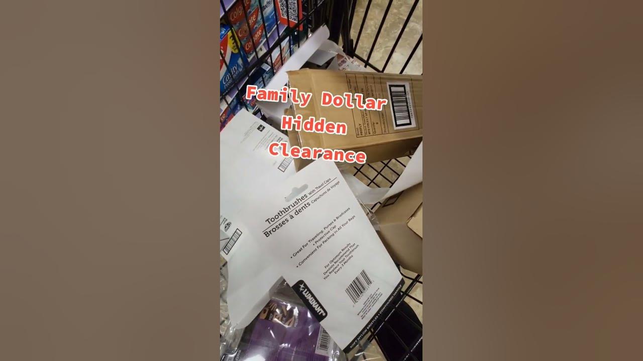 Family Dollar Hidden Clearance! familydollar familydollarclearance 