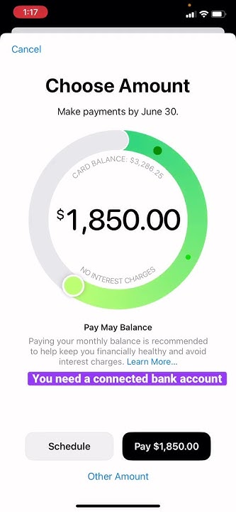 how-to-pay-apple-card-balance-from-an-iphone-ios-iphone-apple-youtube