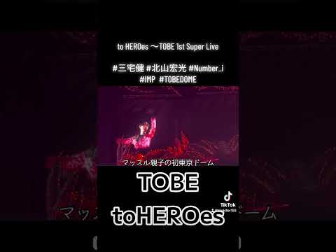 マッスル親子の初東京ドームへTOBEのtoheroes 1st super liveに行ってきた！
