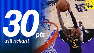 Will Richard’s FIRST Career 30-Point Game in First Warriors Start!  Update